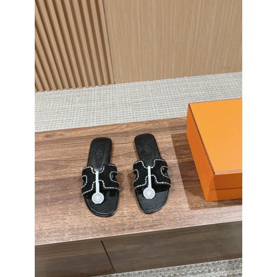 Hermes Slippers