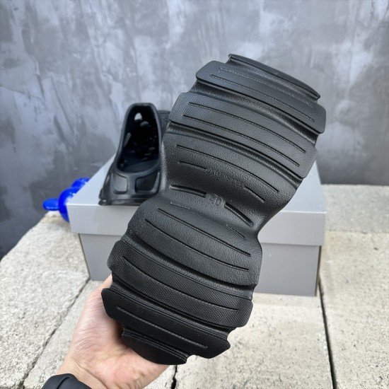 BALENCIAGA Mold Closed Rubber Sandals 