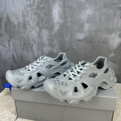 BALENCIAGA Mold Closed Rubber Sandals 