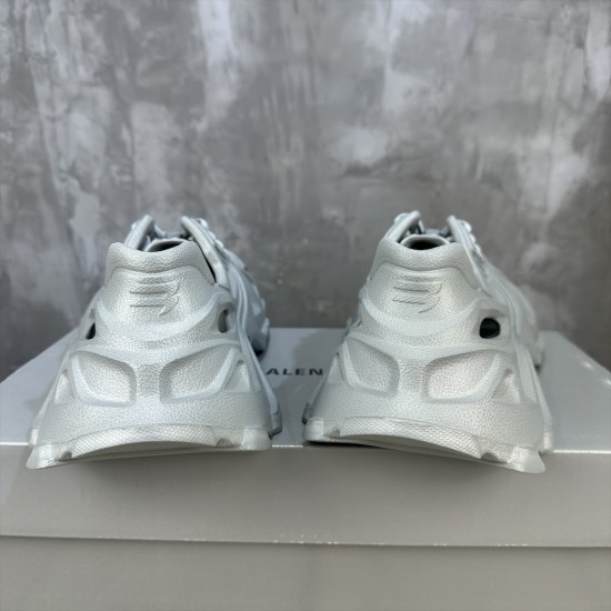 BALENCIAGA Mold Closed Rubber Sandals 