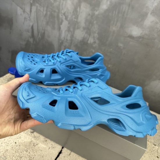 BALENCIAGA Mold Closed Rubber Sandals 