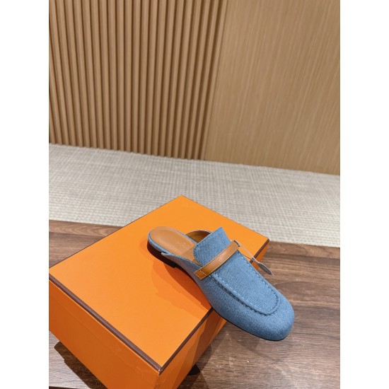 Hermes Slippers