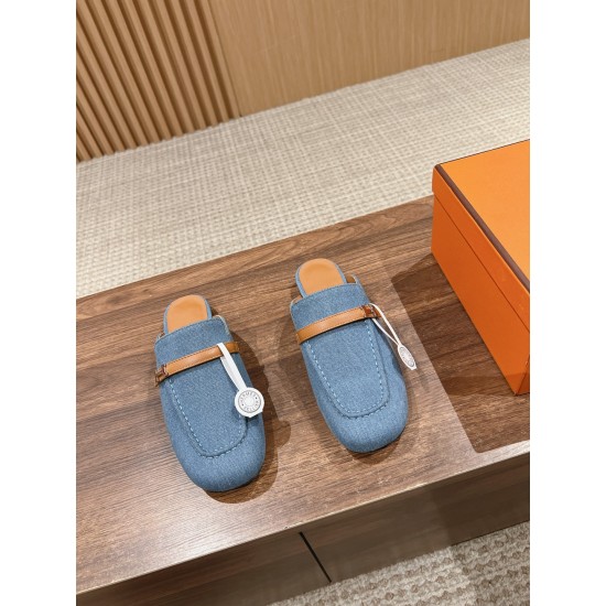 Hermes Slippers