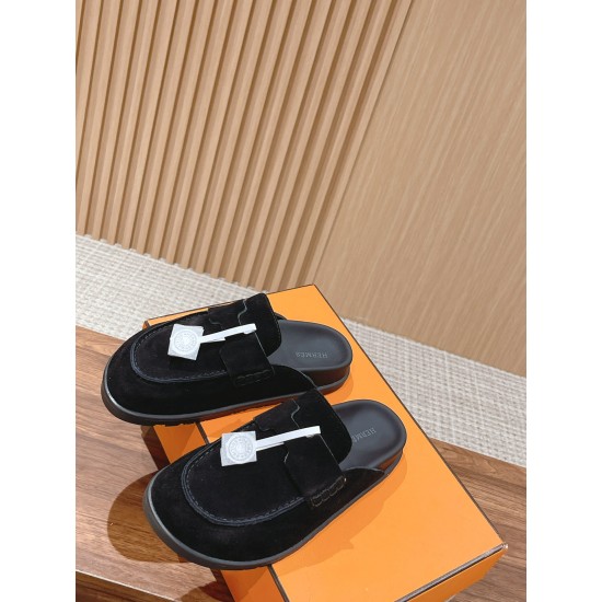 Hermes Slippers