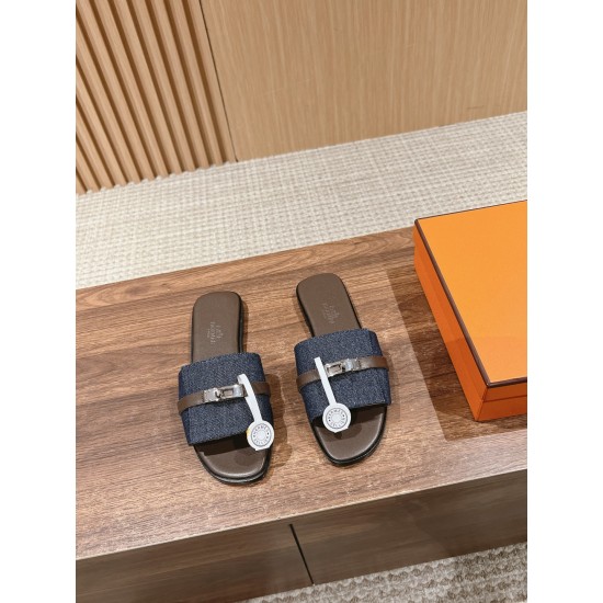 Hermes Slippers