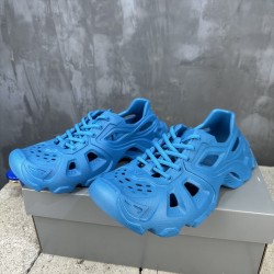 BALENCIAGA Mold Closed Rubber Sandals 