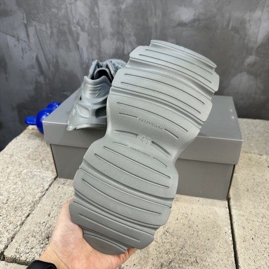 BALENCIAGA Mold Closed Rubber Sandals 