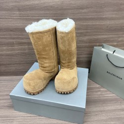 Balenciaga Alaska Fur Boots