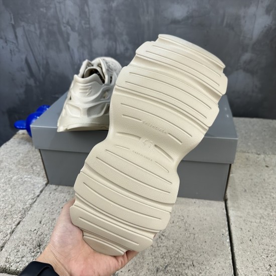 BALENCIAGA Mold Closed Rubber Sandals 