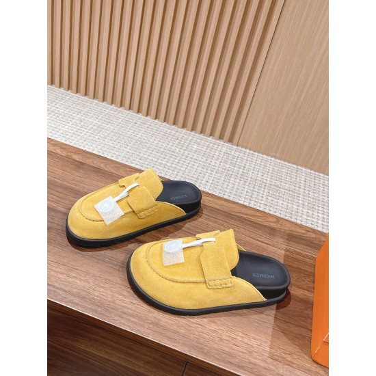 Hermes Slippers