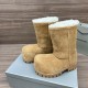 Balenciaga Alaska Fur Boots