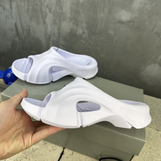 BALENCIAGA Mold Closed Rubber Sandals 