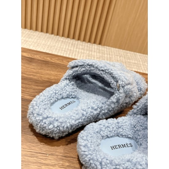 Hermes Slippers