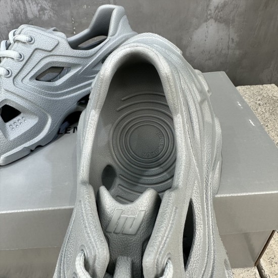 BALENCIAGA Mold Closed Rubber Sandals 