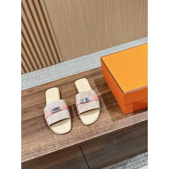 Hermes Slippers