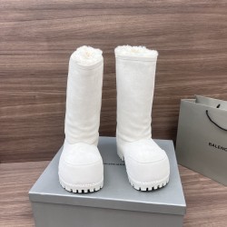 Balenciaga Alaska Fur Boots