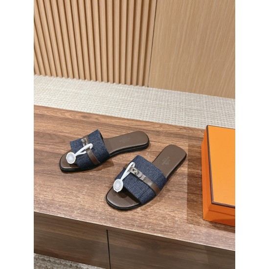 Hermes Slippers