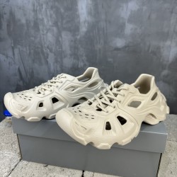 BALENCIAGA Mold Closed Rubber Sandals 