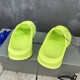 BALENCIAGA Mold Closed Rubber Sandals 