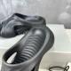 BALENCIAGA Mold Closed Rubber Sandals 