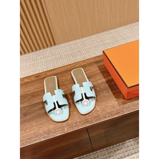 Hermes Slippers