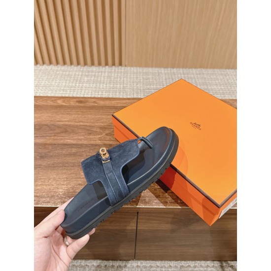 Hermes Slippers