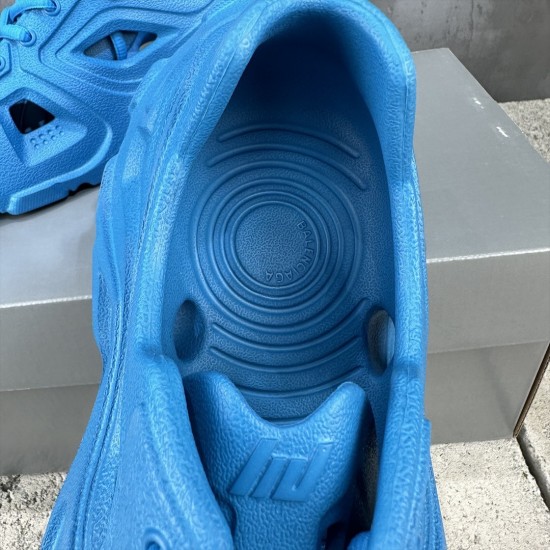 BALENCIAGA Mold Closed Rubber Sandals 