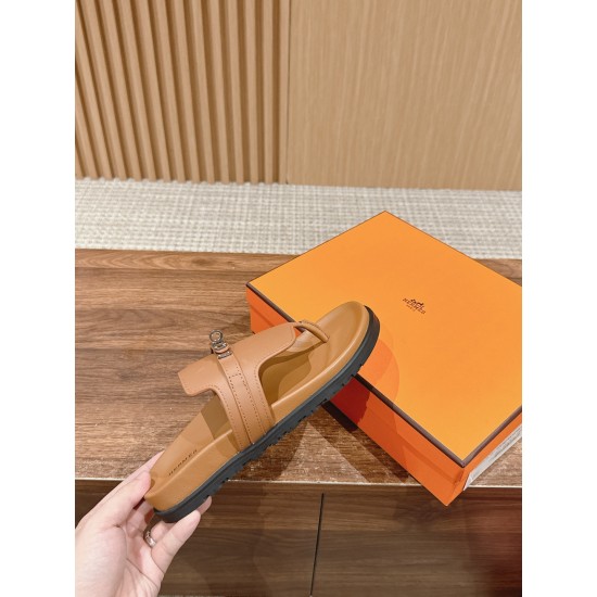 Hermes Slippers