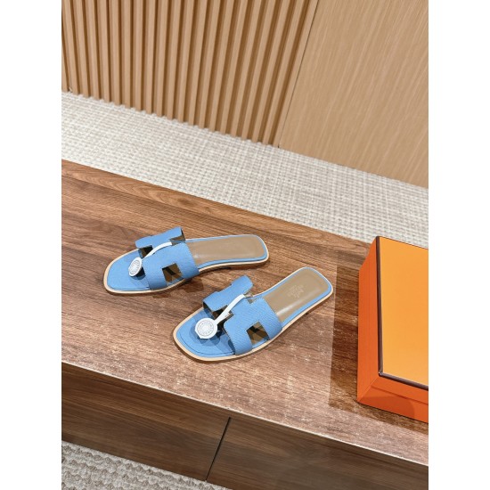 Hermes Slippers