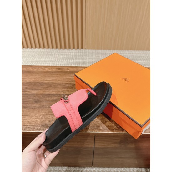 Hermes Slippers