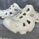 BALENCIAGA Mold Closed Rubber Sandals 