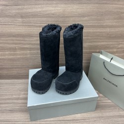 Balenciaga Alaska Fur Boots