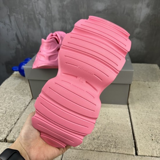 BALENCIAGA Mold Closed Rubber Sandals 