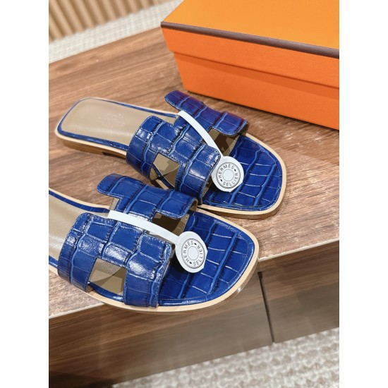 Hermes Slippers