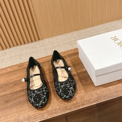 Dior ballerina flats