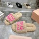 MiuMiu slippers