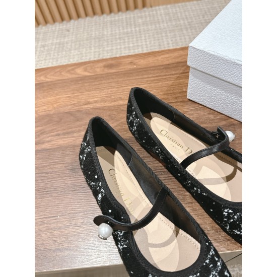 Dior ballerina flats