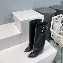 Givenchy Shark Lock ankle boots in leather