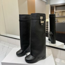 Givenchy Shark Lock ankle boots in leather