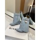 Givenchy Shark Lock ankle boots in leather