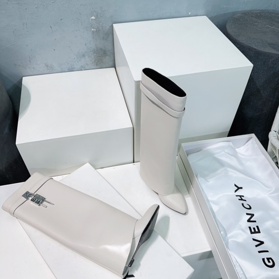 Givenchy Shark Lock ankle boots in leather