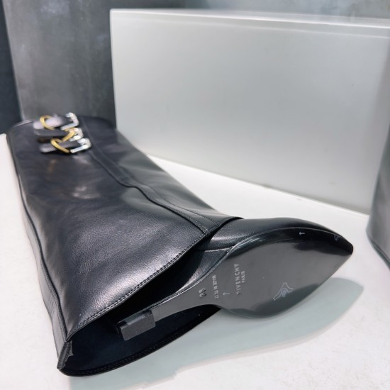 Givenchy Shark Lock ankle boots in leather