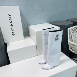 Givenchy Shark Lock ankle boots in leather