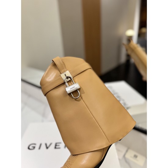 Givenchy Shark Lock ankle boots in leather
