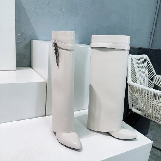 Givenchy Shark Lock ankle boots in leather