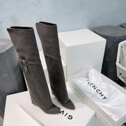 Givenchy Shark Lock ankle boots in leather