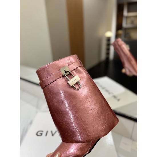 Givenchy Shark Lock ankle boots in leather