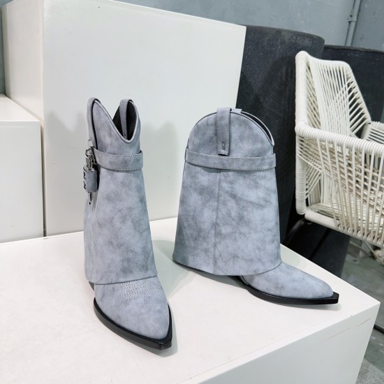 Givenchy Shark Lock ankle boots in leather