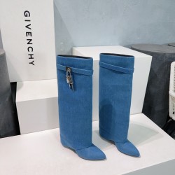 Givenchy Shark Lock ankle boots in leather