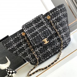 CHANEL TOTE SHOPPING BAG